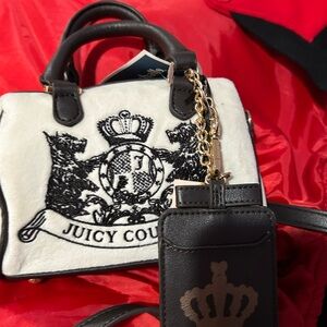 Juicy Couture Classic Scottie Dog mini Satchel new with tags